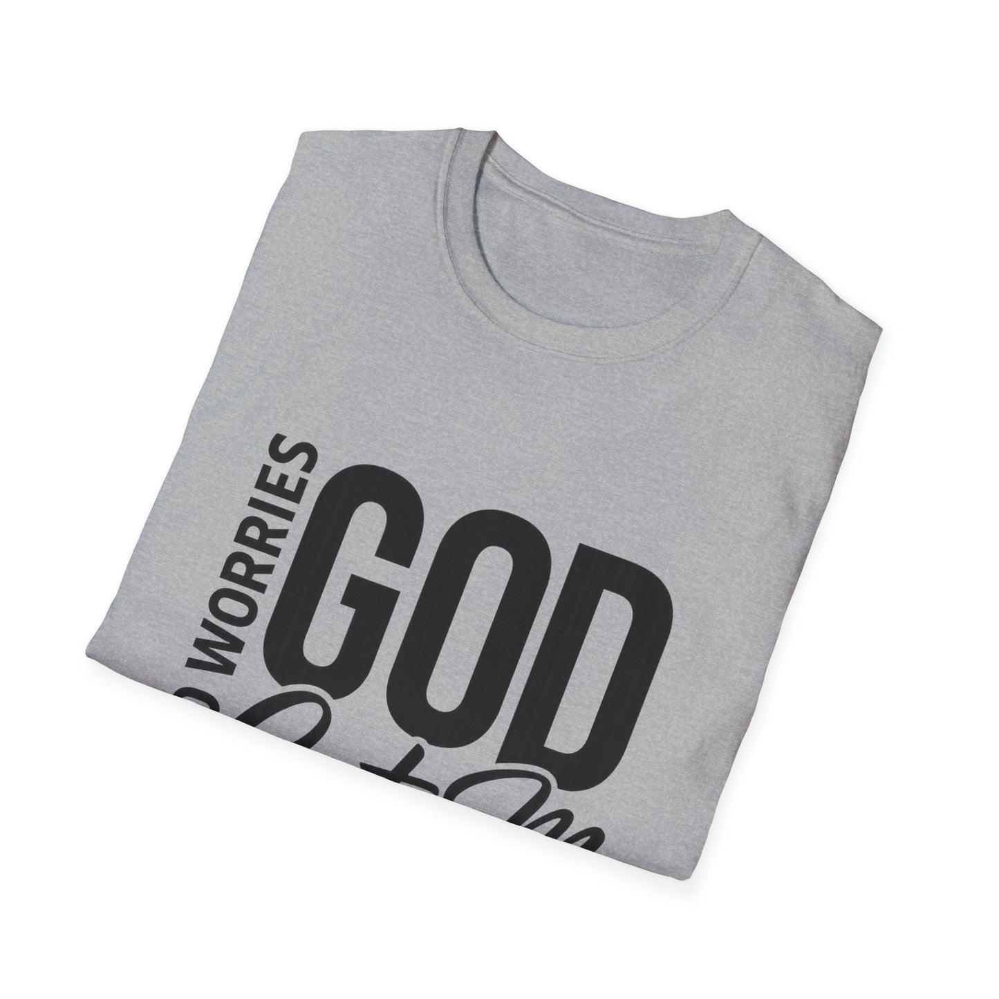 “No Worries—God Got Me | Faith Tee for Everyday Inspiration”