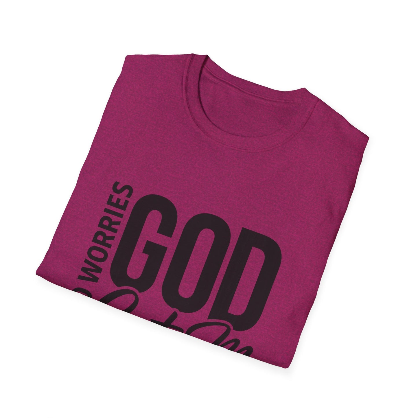 “No Worries—God Got Me | Faith Tee for Everyday Inspiration”