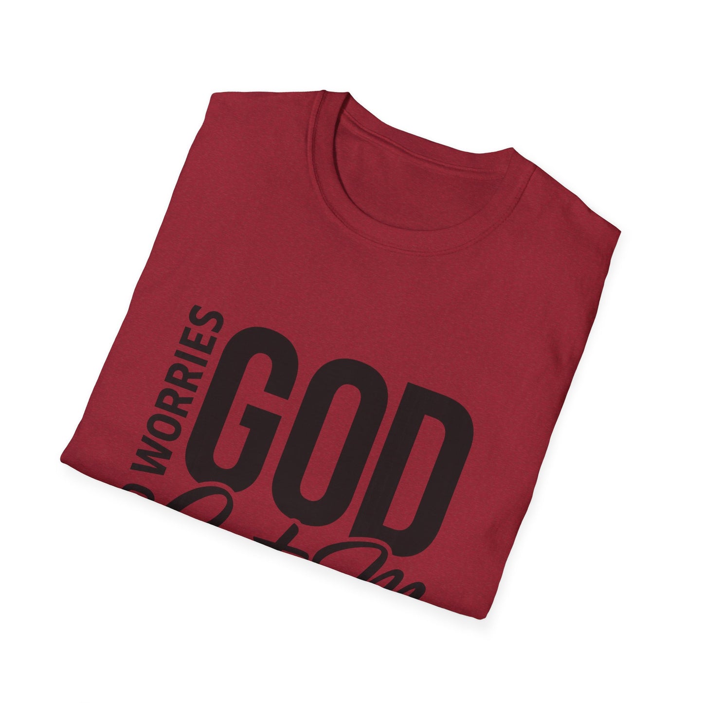 “No Worries—God Got Me | Faith Tee for Everyday Inspiration”