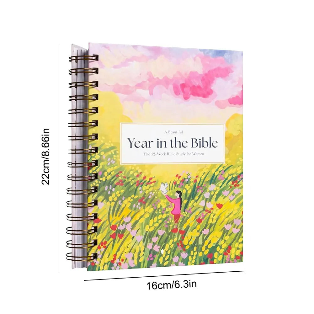 A Beautiful Year In The Bible A 52 Week Bible Study for Women Women Bible Study Guide for Spiritual Exploration Growth & Worship