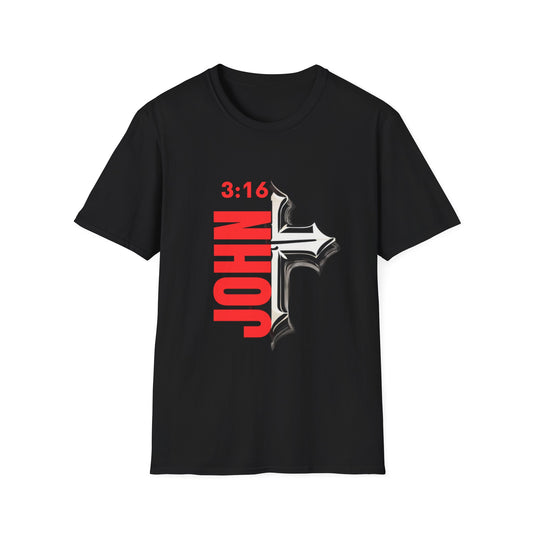 Christian Scripture Unisex T-Shirt - John 3:16