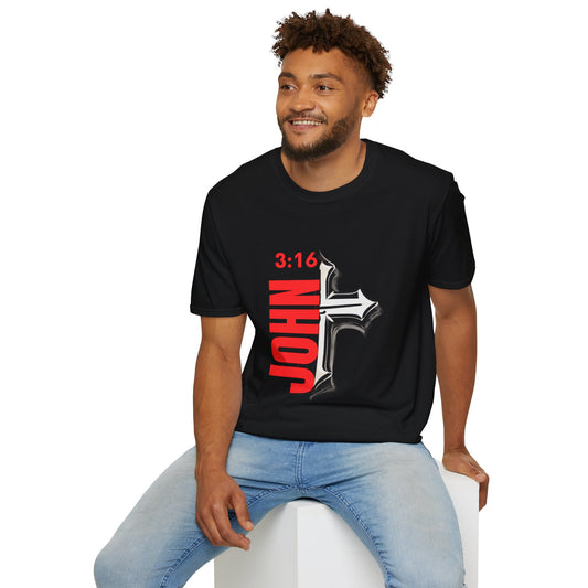 Christian Scripture Unisex T-Shirt - John 3:16