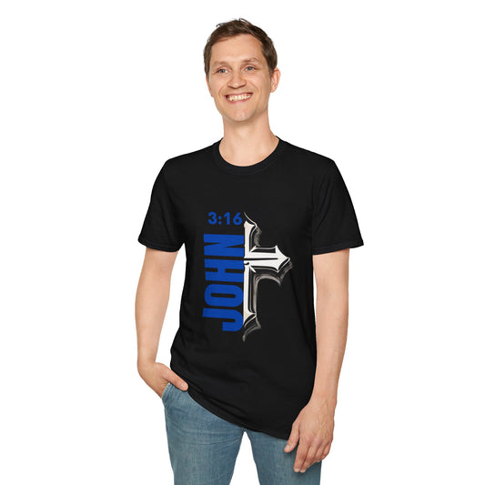 Christian Scripture Unisex T-Shirt - John 3:16
