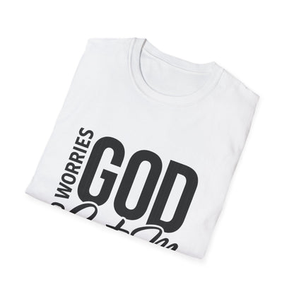 “No Worries—God Got Me | Faith Tee for Everyday Inspiration”