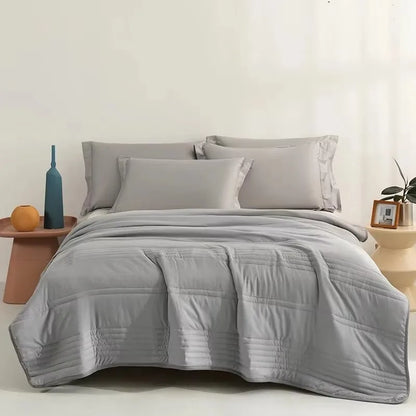 Washable air conditioning blanket summer cool blanket thin blanket fiber blanket