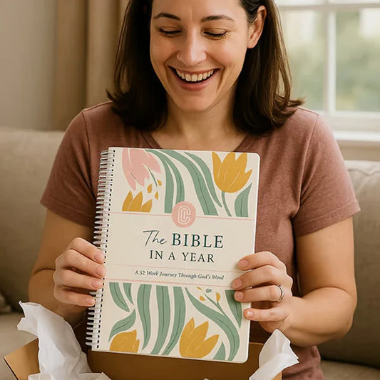 The Bible in a Year: a 52-Week Study through Gods Word - Spiral Bible Study Guide 52-Week Women'S Bible Study Plan